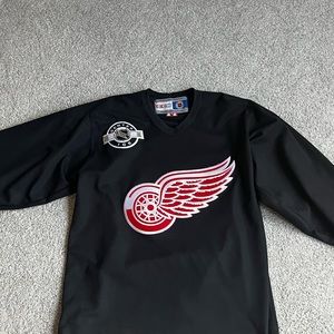 NHL Detroit redwings center Ice Jersey